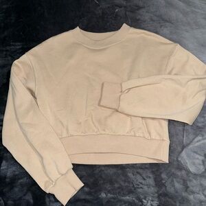 H&M Light Tan Sweatshirt